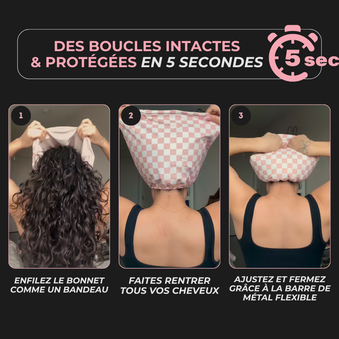 BONNET BOUCLES INTACTES